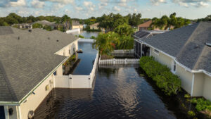 Flooding caused by Hurricane Milton in Florida (iStock image)