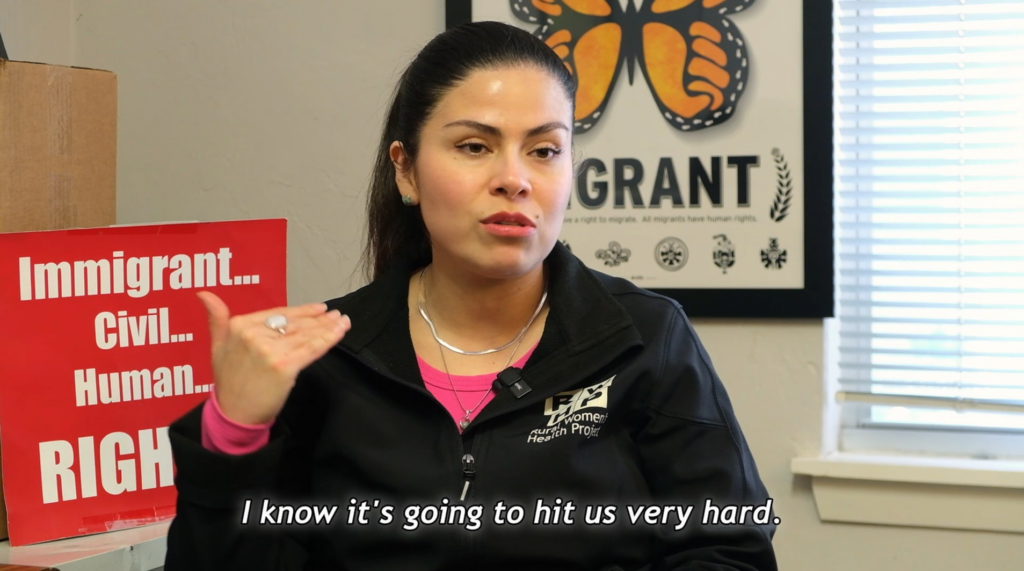 “Last year the hurricane season was tremendous. ... I know it’s coming again. I know it’s going to hit us very hard. ... My greatest hope is certainly that there is equality in access to services that all people, no matter what language they speak … regardless of the color of their skin, that all are seen, served equally,” – Adriana Menendez, Alachua County resident (translated from Spanish) (Image courtesy of Alachua County)