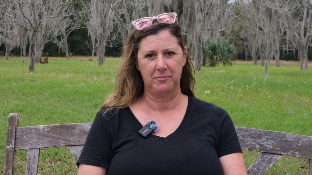 “We have a beautiful slice of real Florida left here. We love to share it, but we don’t want to lose it,” – Amy Zackowski, Alachua County resident (Photo courtesy of Alachua County)