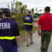 FEMA Disaster Survivors Assistance team members and Martin County emergency management canvas register and assist disaster survivors after Hurricane Milton and the tornadoes that it caused. (Patrick Moore/FEMA via Defense Visual Information Distribution Service)