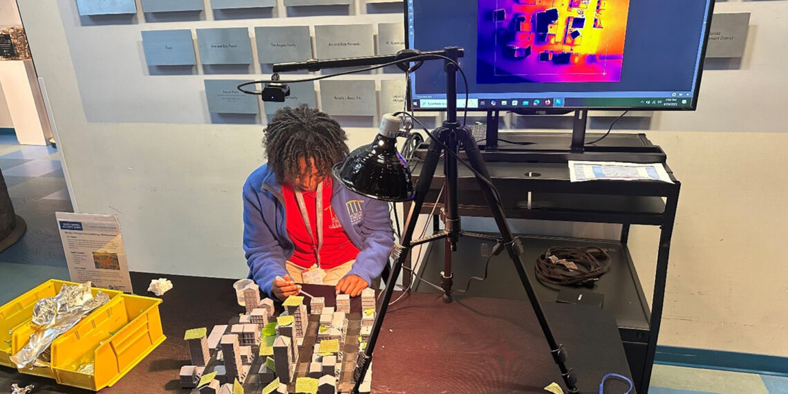 The “Florida’s Climate Future City" activity at the Museum of Discovery and Science. (Photo credit: MODS)