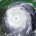 Hurricane Katrina imaged by NOAA-16 AVHRR instrument. (NOAA, Public domain, via Wikimedia Commons)