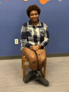Jelessica Monard was five months pregnant when Hurricane Helene struck her town of Swainsboro, Georgia. (Photo by Sarah Melotte)