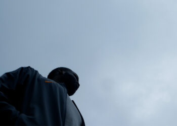 AJ faces uncertainty as he navigates unprecedented weather without a place to call home. (Credit: Des Lewis)