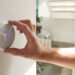 A digital thermostat being adjusted (iStock image)