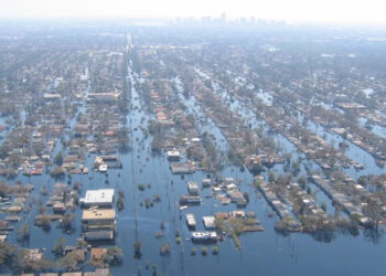 New Orleans on Sept. 11, 2005. (Image credit: Lieut. Commander Mark Moran, NOAA Corps; NMAO/AOC/ NOAA Photo Library; CC BY 2.0)