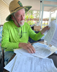 Steve Cates’ annual insurance rate had jumped 180 percent in six years to $4,742. Then the company recently canceled his policy. (Credit: Amy Green/Inside Climate News)