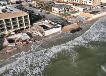 Damage from Hurricane Nicole in Daytona Beach Shores (iStock image)