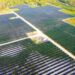 An aerial view of a solar farm in Madison County (iStock image)