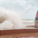 Waves crashing near the Southernmost Point marker in Key West (iStock image)