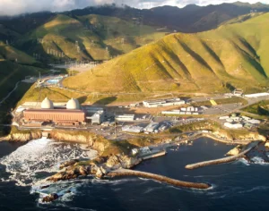 The Diablo Canyon plant in San Luis Obispo County on the California coast. (Wikipedia Commons)