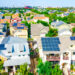 Rooftop solar panels on homes in Austin, Texas (iStock image)