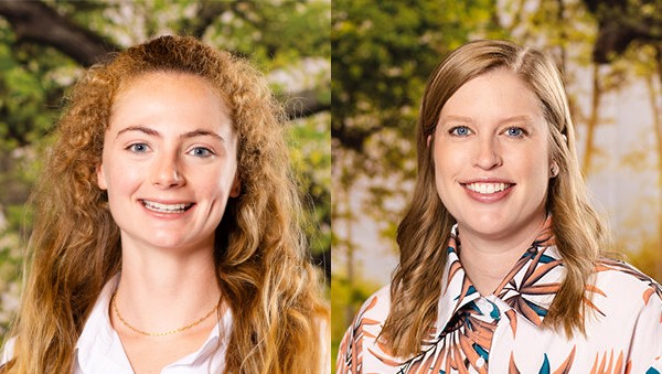 Allie Olsonoski and Rachel Rhode