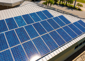 Solar panels on a Florida rooftop (iStock image)