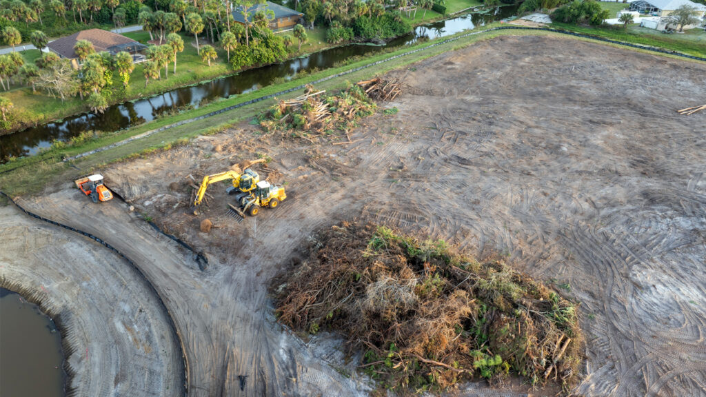 Land being cleared for development (iStock image)