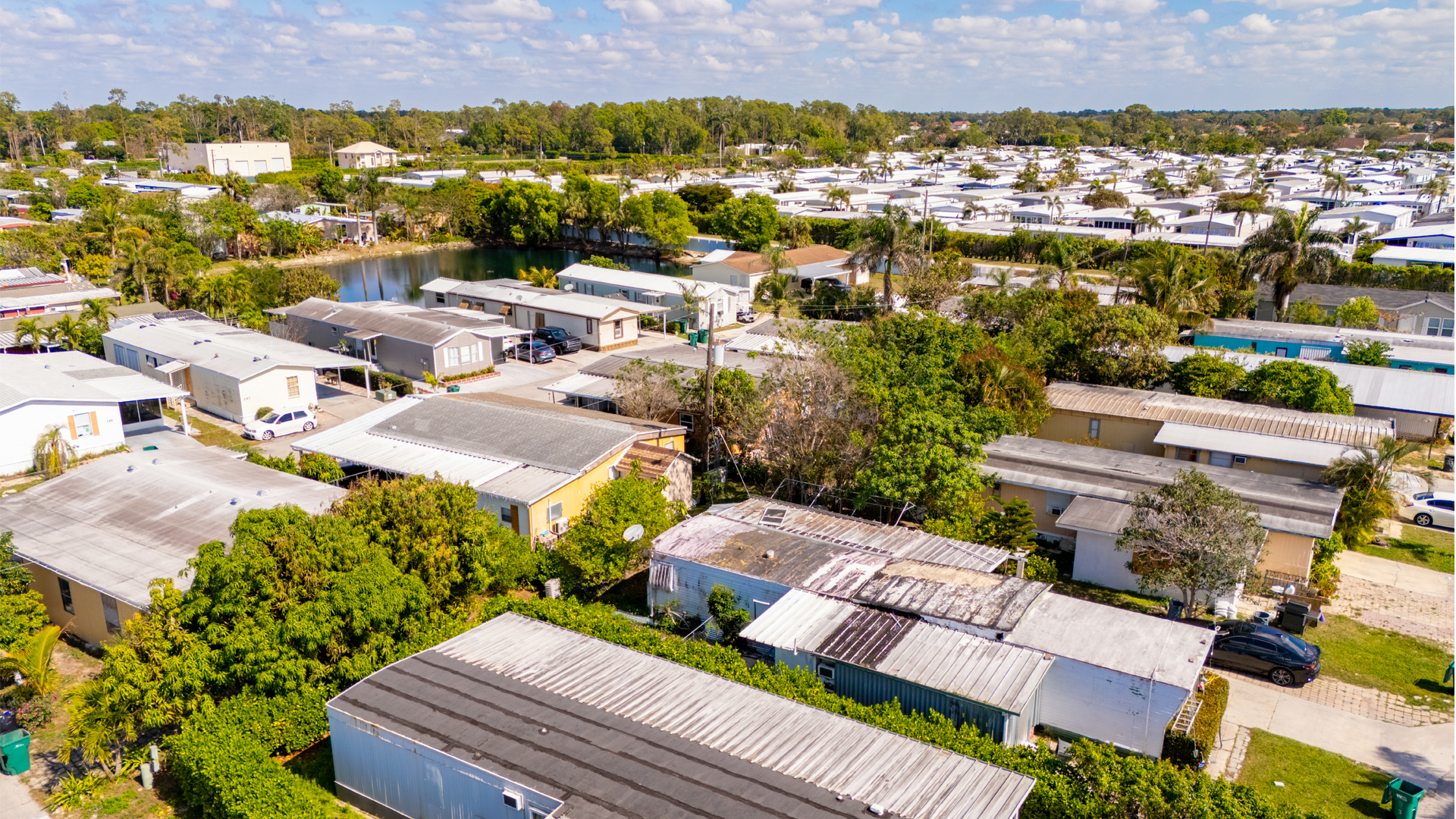 A mobile home park in Naples (iStock image)