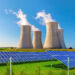 Solar panels at a nuclear power plant (iStock image)