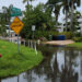 King tide flooding last month in Las Olas Isles, a low-lying Fort Lauderdale neighborhood. (Arielle Perry photo)
