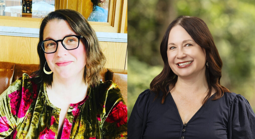 Angela Larck and Chelsea Henderson