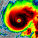 Infrared imagery of Hurricane Melissa churning toward Jamaica (GOES imagery: CSU/CIRA & NOAA, Public domain, via Wikimedia Commons)