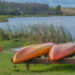 Kayaks at a boat launch on Mac Lake at Colt Creek State Park in Lakeland (iStock image)
