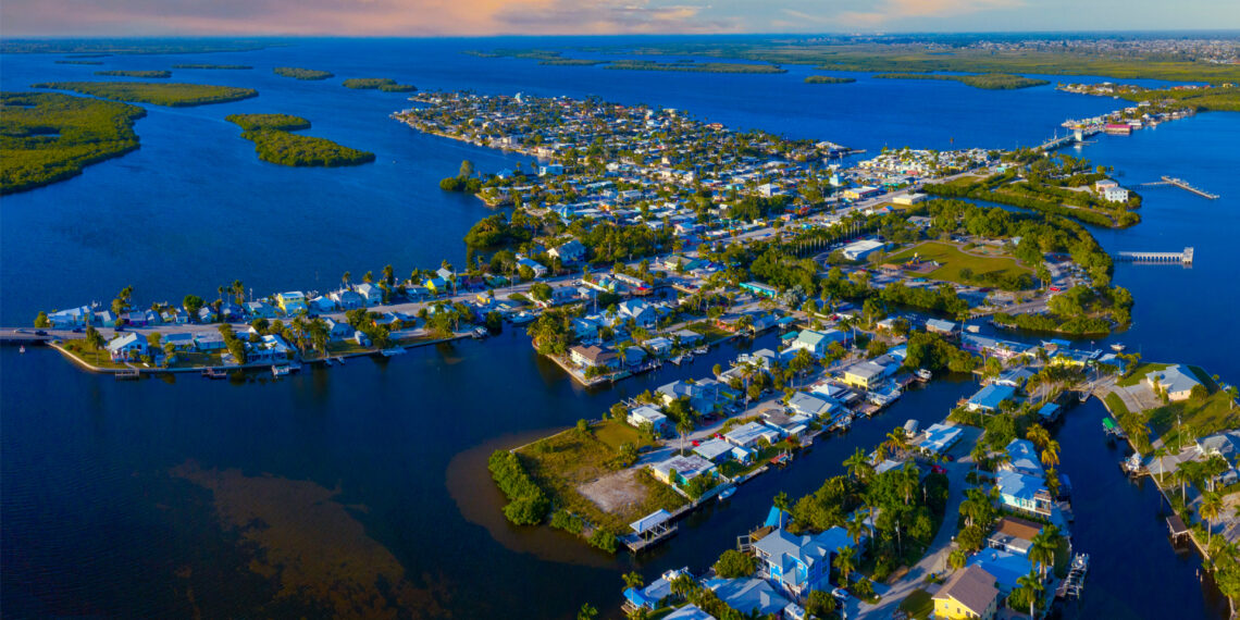 Matlacha in Lee County is vulnerable to sea-level rise due to its low-lying coastal location. (iStock image)