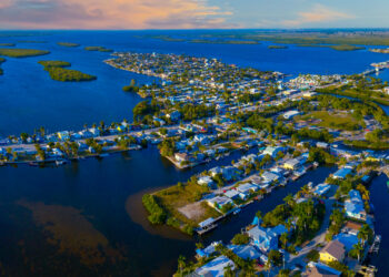 Matlacha in Lee County is vulnerable to sea-level rise due to its low-lying coastal location. (iStock image)