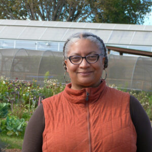 Doria Robinson, who serves on the Richmond City Council and runs an urban community garden, helped secure a $19 million grant from the Biden administration to help her community prepare for climate-change-fueled disasters. The Trump administration canceled the grant. (Credit: Liza Gross/Inside Climate News)