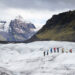 Hikers traverse a mountain range on the Svínafellsjökull Glacier in the Skaftafell Nature Reserve in Iceland. (Image courtesy of Gabby Salazar)