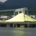 Sulfur being loaded at the Port of Vancouver in Canada (Laurent Bélanger, CC BY-SA 4.0, via Wikimedia Commons)