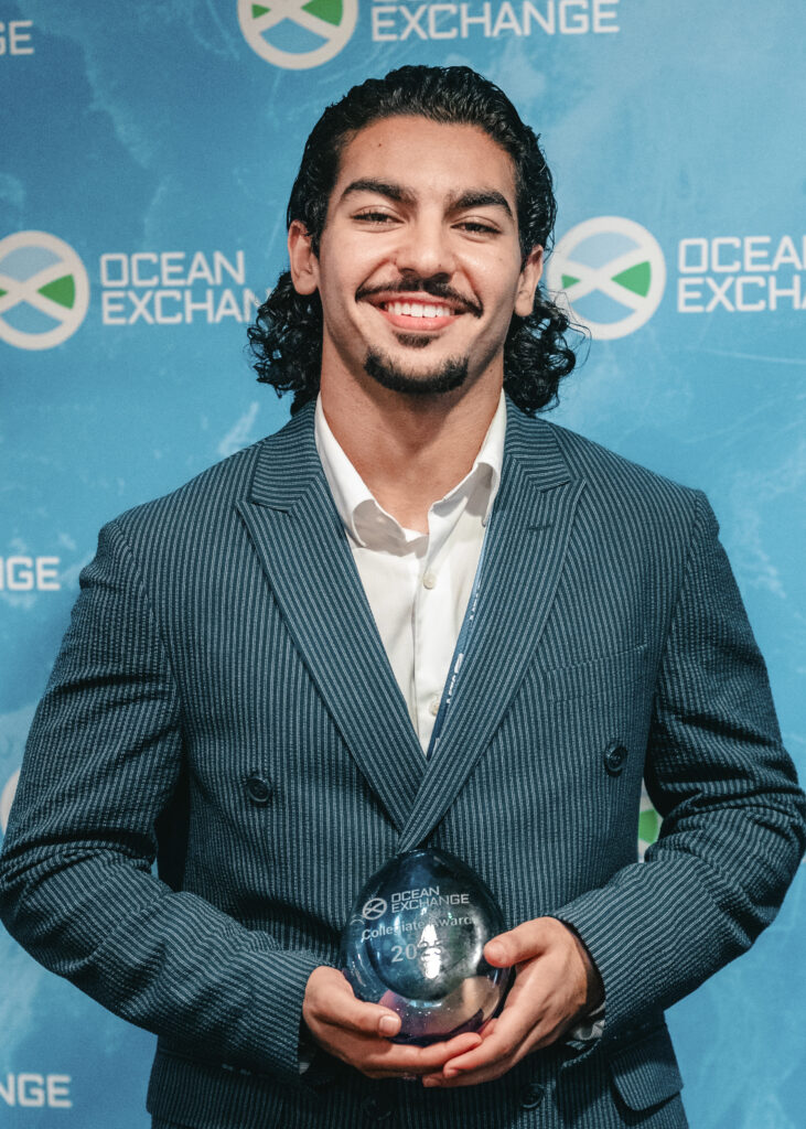 Abdurrahman “Abdu” Bejjaj is the founder and CEO of Ignition Packaging, a company developing next-generation biodegradable foams that is based at San Felasco Tech City in Alachua, Florida. Ignition Packaging recently won the Ocean Exchange Collegiate Award. (Photo courtesy of Abdurrahman Bejjaj)