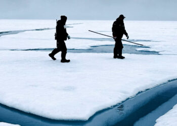 As temperatures rise, the timing of the ice thaw changes. (Vincent Denarie via Arctic Report Card)