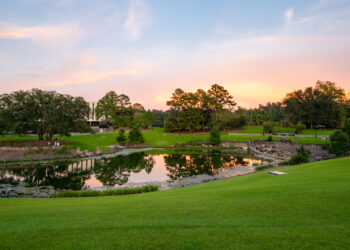 Sunset at Cascades Park in Tallahassee (iStock image)