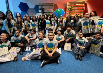 Participants in the Sustainable Planet contest (Estrella Ojeda photo)