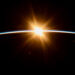 The sun’s first rays burst over the Earth’s horizon during an orbital sunrise, captured from the International Space Station above the Indian Ocean southwest of Australia. (Photo: NASA)