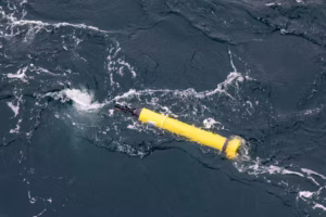 Argo floats are autonomous floats used in an international program to measure ocean conditions like temperature and salinity. (Peter Harmsen, CC BY-ND)
