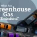 The title card of the bite-sized video, "What are greenhouse gas emissions?" (Robin Taber)