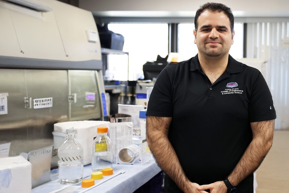 Masoud Jahandar Lashaki, Ph.D., principal investigator, associate professor and graduate program director in the FAU Department of Civil, Environmental and Geomatics Engineering. (FAU)