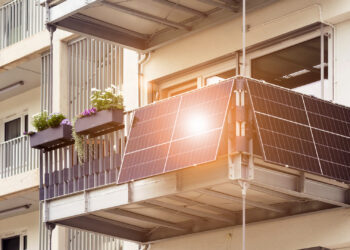 Solar panels on a balcony in Germany (iStock image)