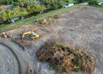 Land being cleared for development (iStock image)