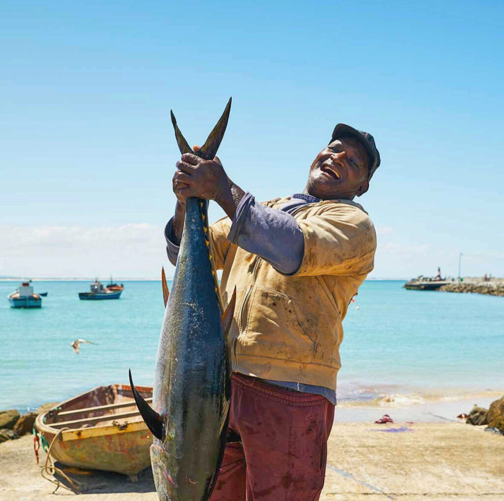 Abalobi brings groups together and allows fishers a digital tool to help them with their livelihoods. (Photo courtesy of Abalobi)