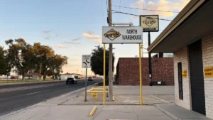 The RMS Foods factory, which produces the meat-free Boca Burger, sits in a nondescript building in Hobbs, New Mexico. (Frida Garza/Grist)
