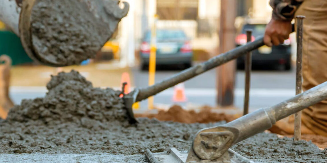 Portland cement, widely used for concrete, is responsible for about 8% of global greenhouse gas emissions. (Photovs/iStock/Getty Images Plus)