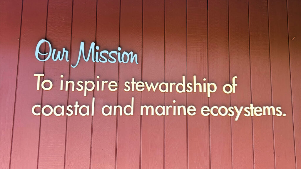 A sign at Gumbo Limbo Nature Center (Casey Gentile photo)