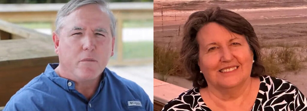 Tom Hoctor and Vivian Young