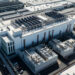 An aerial view of a data center facility in California (iStock image)