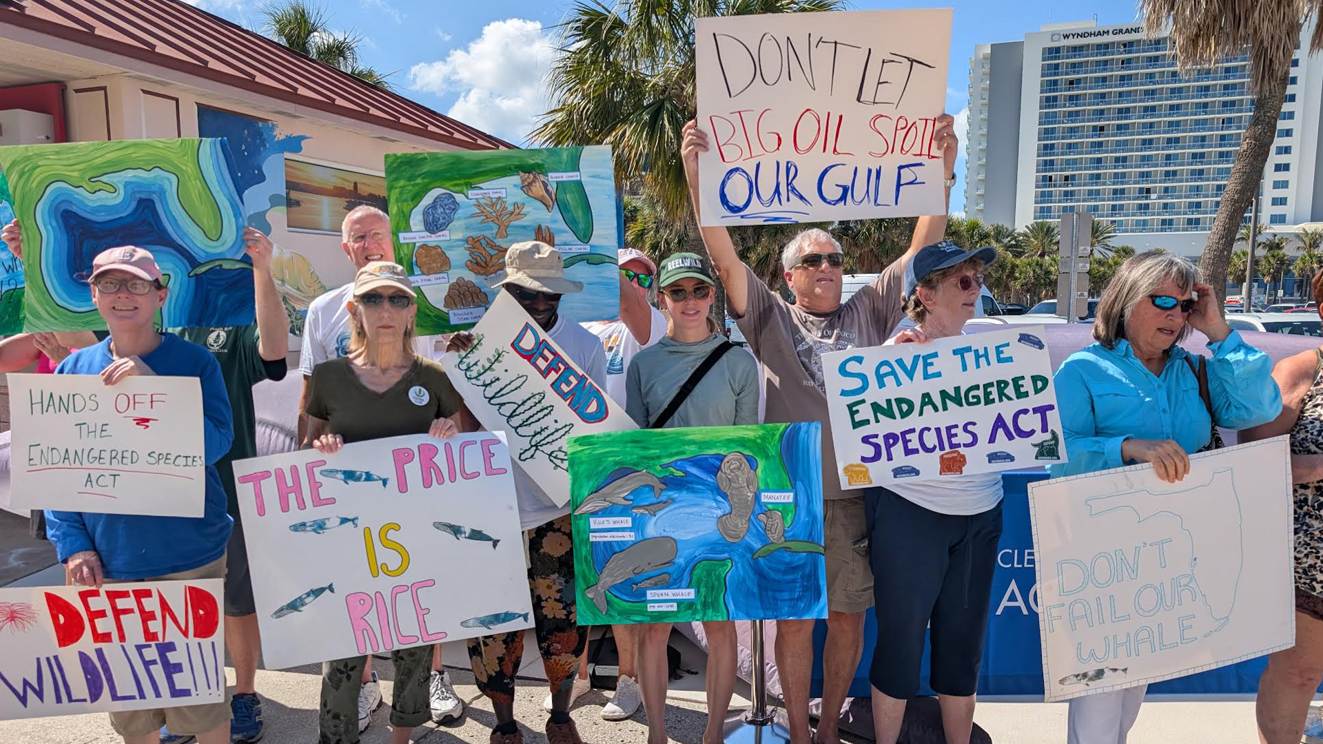 With Earth Day upon us, environmentalists blasting plans to remove protections for endangered species