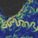 Agulhas ocean currents on Feb 11, 2018. (From OSCAR v2.0, distributed by NASA JPL, generated by Earth and Space Research, and visualized by earth.nullschool.net)