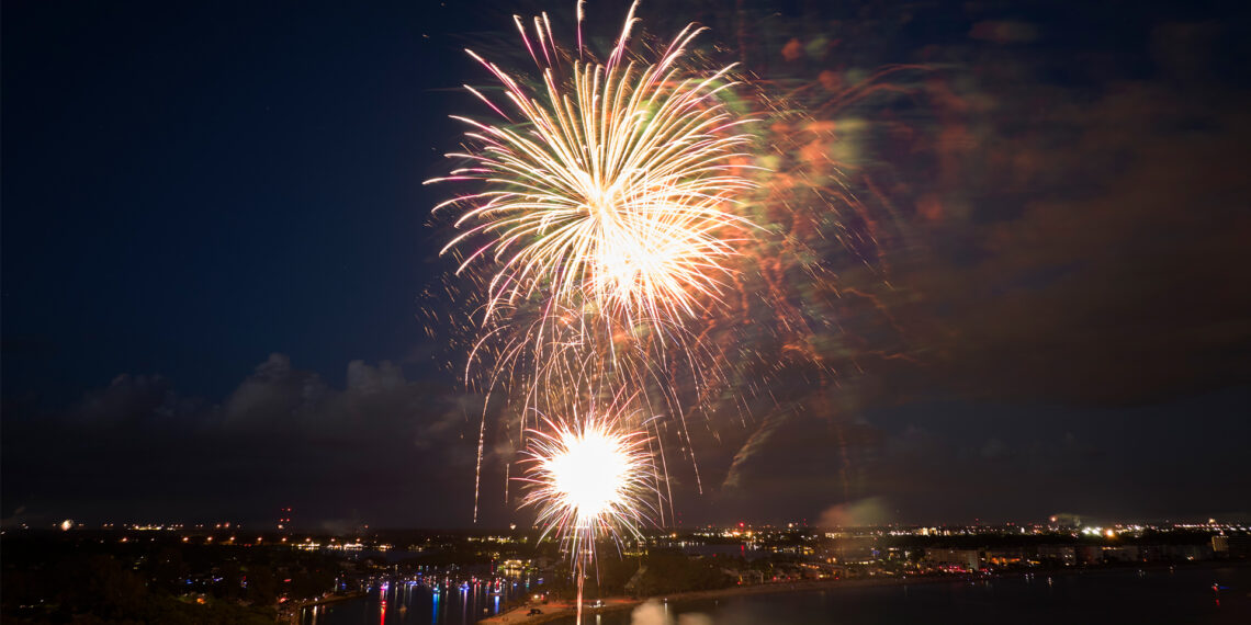 A Fourth of July fireworks display in Florida (iStock image)