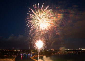 A Fourth of July fireworks display in Florida (iStock image)